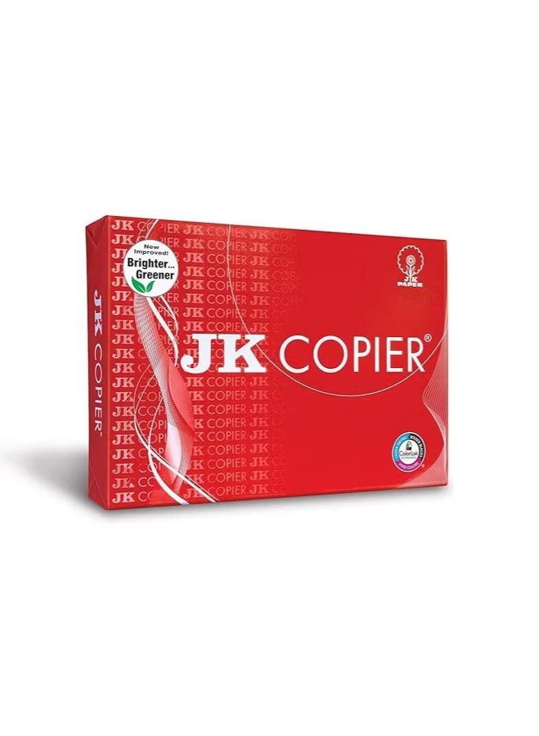 JK ورق نسخ 80 جرام A4 500 ورقة صندوق ورق النسخ (5 رزم) - Image 1